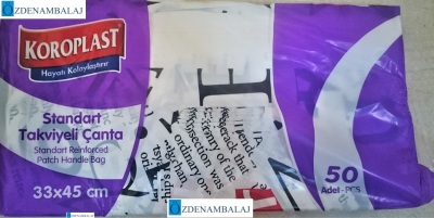KOROPLAST STANDART TAKVİYELİ POŞET 33*45 CM - 2
