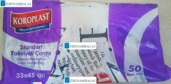 KOROPLAST STANDART TAKVİYELİ POŞET 33*45 CM - 3
