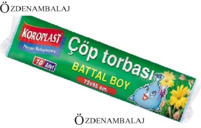 KOROPLAST STD.ÇÖP TORBASI BATTAL BOY 72*95 CM - 1