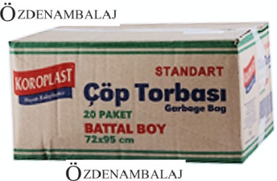KOROPLAST STD.ÇÖP TORBASI BATTAL BOY 72*95 CM - 4