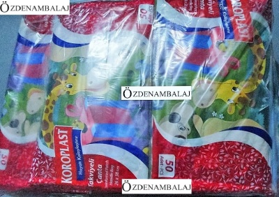 KOROPLAST TAKVİYELİ POŞET Ç.RENKLİ 26*38 CM - 3