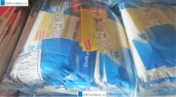 KOROPLAST TAKVİYELİ POŞET Ç.RENKLİ 33*45 CM - 2