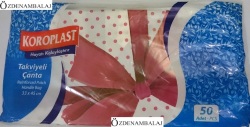 KOROPLAST TAKVİYELİ POŞET Ç.RENKLİ 33*45 CM - 3