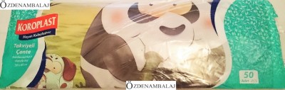 KOROPLAST TAKVİYELİ POŞET Ç.RENKLİ 50*60 CM - 2