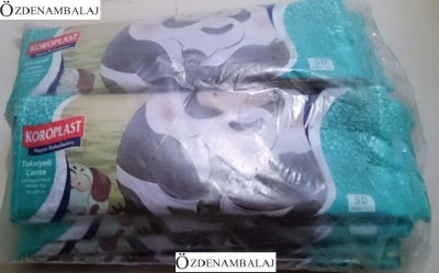 KOROPLAST TAKVİYELİ POŞET Ç.RENKLİ 50*60 CM - 4