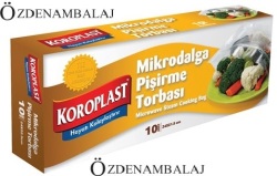 KOROPLAST MİKRO DALGA PİŞİRME TORBASI
