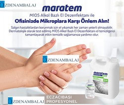 MARATEM M105 ALKOL BAZLI EL DEZENFEKTANI 5 LT - 3