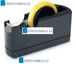 MAS 730 MASA ÜSTÜ FLASH BANT KESİCİ  SİYAH 12* 66 MT - 2
