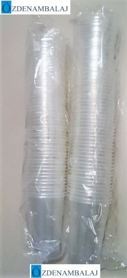 OZDN PLASTİK BARDAK 250 CC ŞEFFAF  - 3
