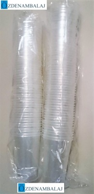 OZDN PLASTİK BARDAK 250 CC ŞEFFAF  - 4