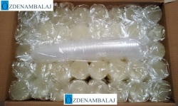 OZDN PLASTİK BARDAK 250 CC ŞEFFAF  - 5