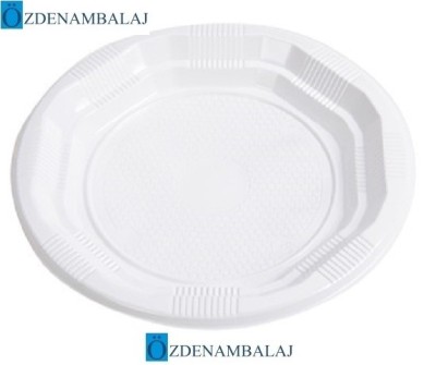 OZDN PLASTİK TABAK ORTA 17 CM 100'LÜ - 1