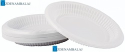 OZDN PLASTİK TABAK ORTA 17 CM 100'LÜ - 2