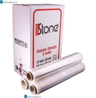 PALET STREÇ 17 MİCRON 2000 GR ( 6 ADET ) - 1