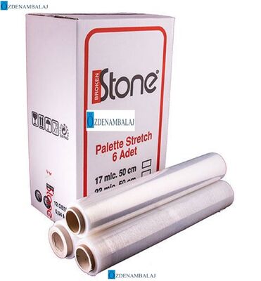 17 MİCRON PALET STREÇ 50 CM*300 METRE - 2