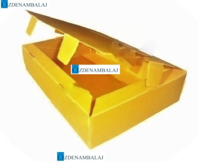 PLASTİK KUTU 40*29*9 CM *SARI*  [ KÜÇÜK BOY ] - 3
