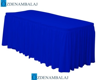PLASTİK MASA ETEĞİ 75 CM*4,4 MT ( LACİVERT ) - 1