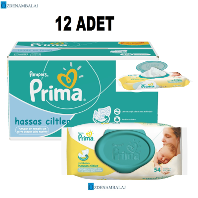 PRİMA ISLAK HAVLU MENDİLYENİ DOĞAN HASSAS CİLTLER İÇİN - 3
