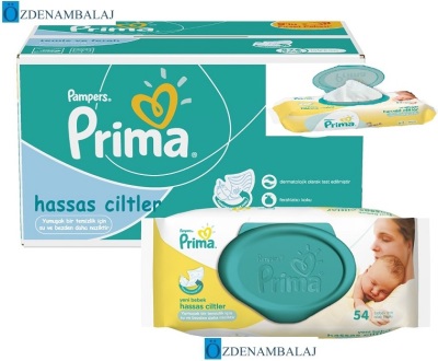 PRİMA ISLAK HAVLU MENDİLYENİ DOĞAN HASSAS CİLTLER İÇİN - 1