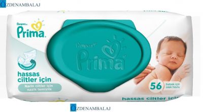PRİMA WİPES ISLAK HAVLU SENSİTİVE 56’LI - 1