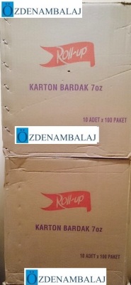 ROLL-UP 7 OZ KULLAN AT KARTON BARDAK 10'LU - 5