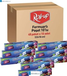 ROLL-UP FERMUARLI POŞET 22*18 10'LU