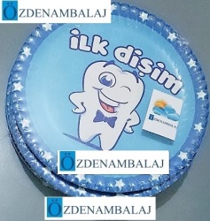 ROLL-UP İLK DİŞİM ERKEK KARTON TABAK ( 23 CM 8'Lİ ) - 3