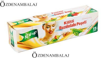 ROLL-UP KİLİTLİ BUZDOLABI POŞETİ 19*25 15'Lİ - 2