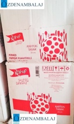 ROLL-UP KIRMIZI KARIŞIK PUANLI KARTON TABAK ( 23 CM 8'Lİ ) - 3