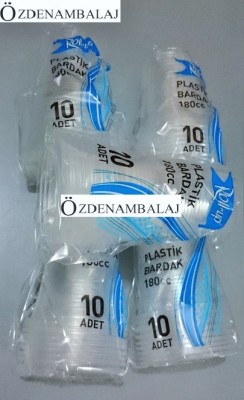 ROLL-UP KULLAN AT PLASTİK BARDAK 180 CC 10'LU - 2