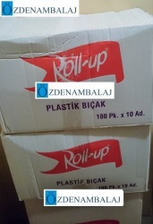 ROLL-UP KULLAN AT PLASTİK BIÇAK 10'LU - 4