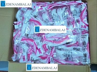 ROLL-UP KULLAN AT PLASTİK ÇATAL 10'LU - 3