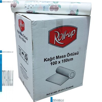 ROLL-UP MASA ÖRTÜSÜ DENİZ DESENLİ RULO 100*150 CM  - 1
