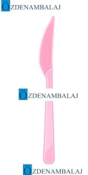 ROLL-UP PARTY DREAMS BIÇAK PEMBE 25'ADET  - 2