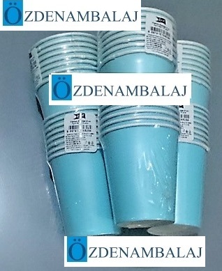 ROLL-UP PARTY DREAMS KARTON BARDAK ( AÇIK MAVİ 8'Lİ) - 3