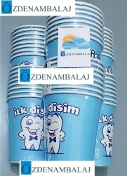 ROLL-UP PARTY DREAMS KARTON BARDAK İLK DİŞİM ERKEK 8'Lİ - 3