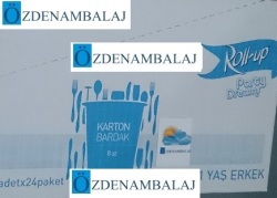 ROLL-UP PARTY DREAMS KARTON BARDAK 1 YAŞ PARTİM ERKEK 8'Lİ - 5