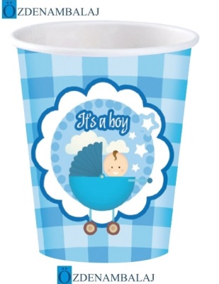 ROLL-UP PARTY DREAMS KARTON BARDAK ERKEK BEBEK 8'Lİ - 1