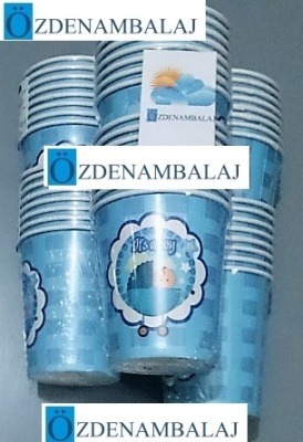 ROLL-UP PARTY DREAMS KARTON BARDAK ERKEK BEBEK 8'Lİ - 3