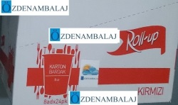 ROLL-UP PARTY DREAMS KARTON BARDAK ( KIRMIZI 8'Lİ) - 4