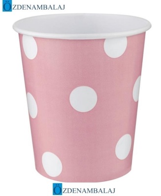 ROLL-UP PARTY DREAMS KARTON BARDAK PUANTİYELİ ( PEMBE ) - 1