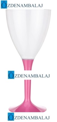 ROLL-UP PARTY DREAMS ŞARAP BARDAĞI LÜKS ( PEMBE ) - 3