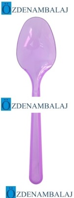 ROLL-UP PARTY DREAMS TRANS PARAN KAŞIK MOR 25'ADET - 2