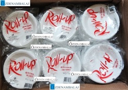 ROLL-UP PLASTİK TABAK ORTA 17 CM 100'LÜ - 3