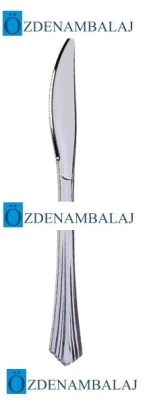 ROLL-UP SİLVER DREAMS METAL GÖRÜNÜMLÜ BIÇAK 18 Lİ - 2