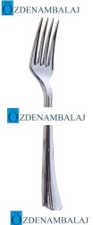 ROLL-UP SİLVER DREAMS METAL GÖRÜNÜMLÜ ÇATAL 18'Lİ - 2