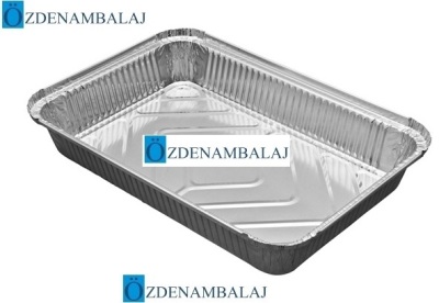 ALÜMİNYUM KÜÇÜK BOY TEPSİ ( 500'ADET ) - 2