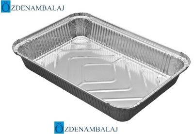 ALÜMİNYUM KÜÇÜK BOY TEPSİ ( 500'ADET ) - 1