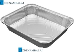  ALÜMİNYUM ORTA BOY TEPSİ  ( 400'ADET )