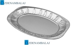 ALÜMİNYUM KÜÇÜK OVAL TEPSİ ( 250’ADET )
